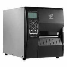 Zebra ZT230 Desktop Direct Thermal/Thermal Transfer Printer - Monochrome - Label Print - Fast Ethernet - USB - Serial - With Cutter