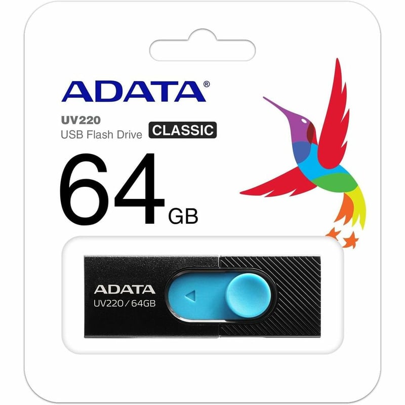 Adata Classic UV220 64GB USB 2.0 Flash Drive - Thumbnail 2
