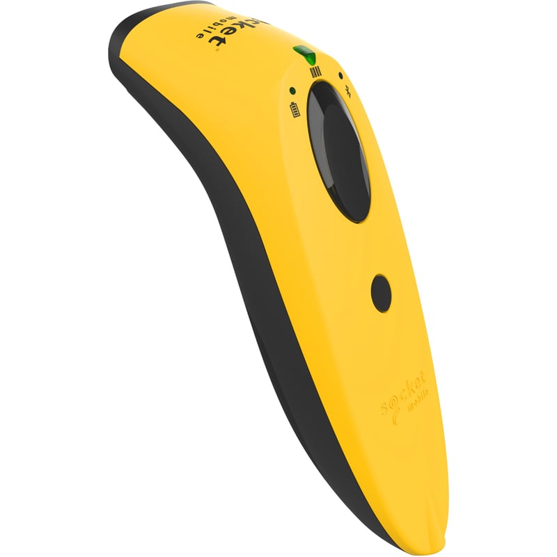 Socket Mobile SocketScan S720, Linear Barcode Plus QR Code Reader, Yellow - Thumbnail 1
