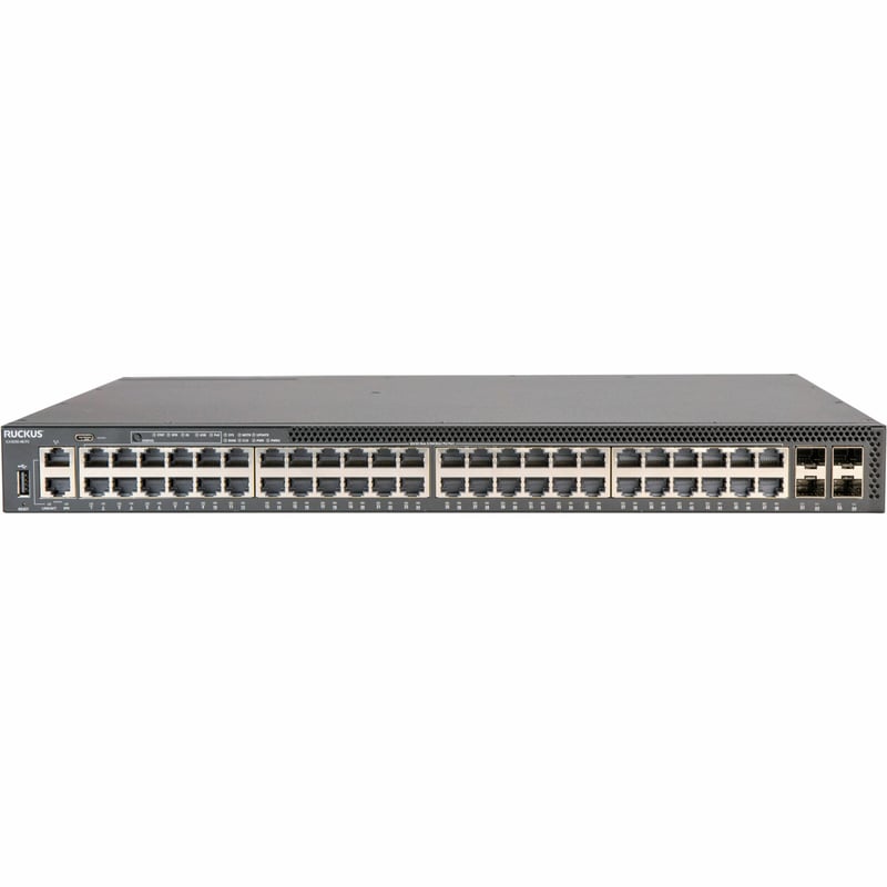 RUCKUS ICX 8200 SWITCH, 32 10/100/1000 MBPS POE+ PORTS, 16 100/1000/2500 MBPS RJ - Thumbnail 1