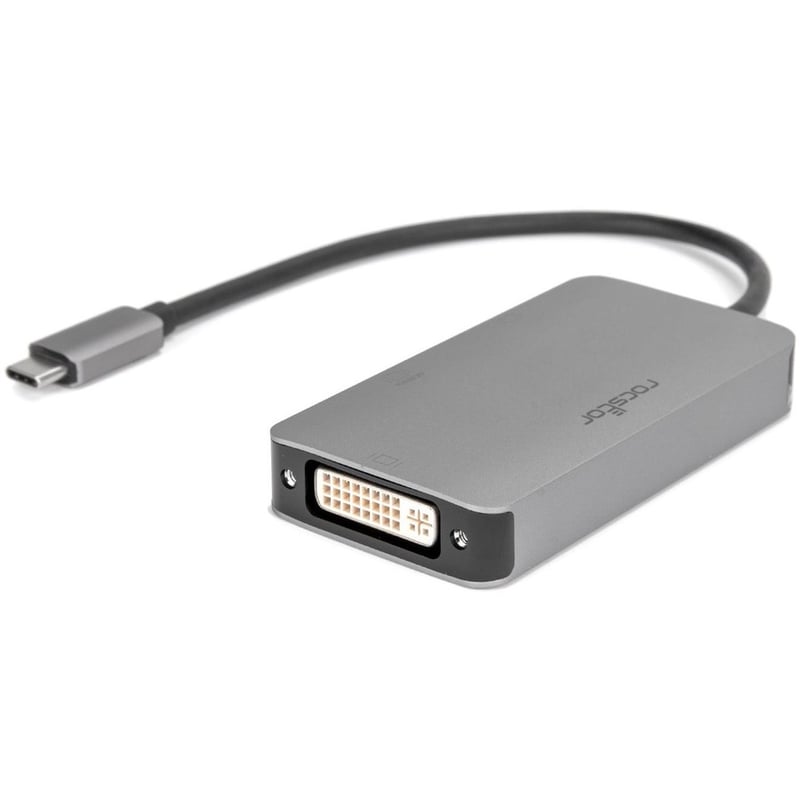 Rocstor Premium USB-C Multiport Hub 3-in-1, HDMI, VGA or DVI Adapter - Thumbnail 2