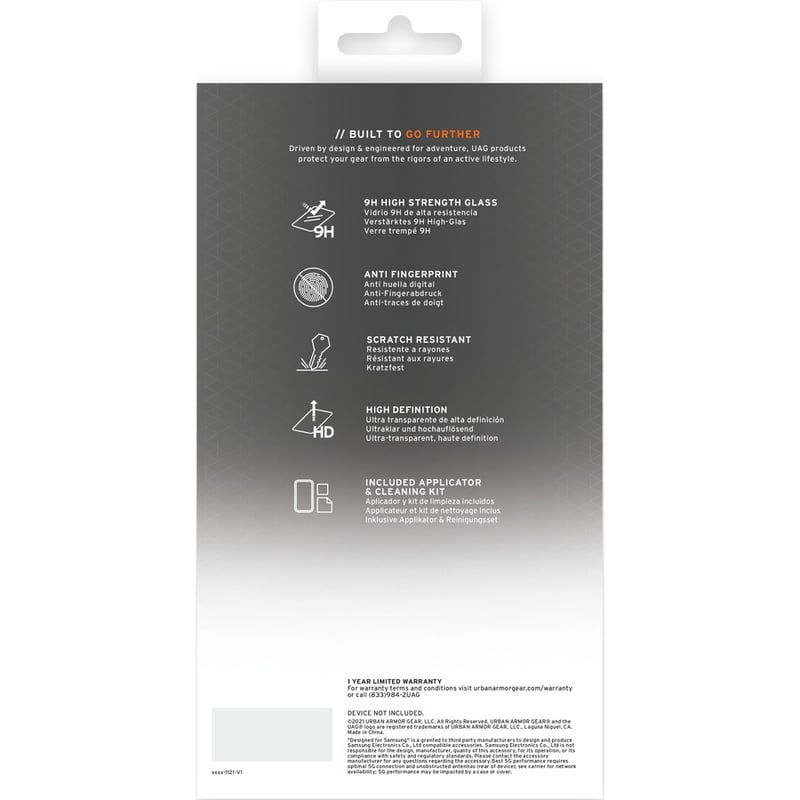 SAMSUNG S22+ GLASS SCREEN SHIELD - Thumbnail 3