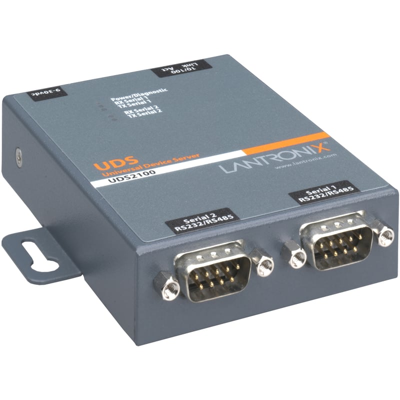 UDS2100 DEVICE SERVER 2PRT 10/100 RS232/422/485 DOM PS - Thumbnail 2