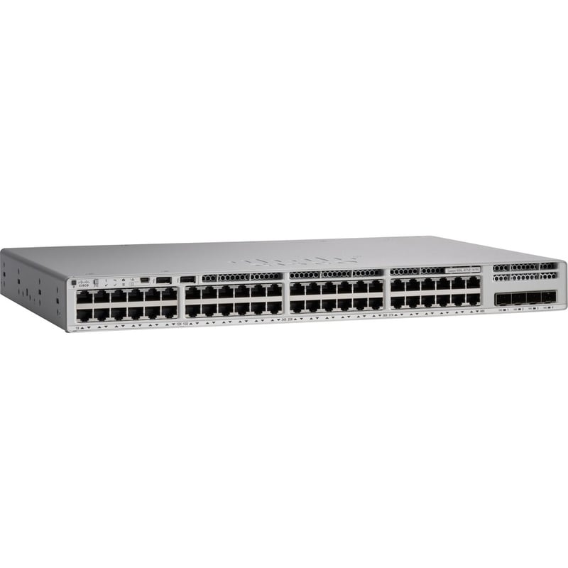 C9200L 48PORT POE+ SFP+ NETWORK ESSENTIALS REMANUFACTURED - Thumbnail 2