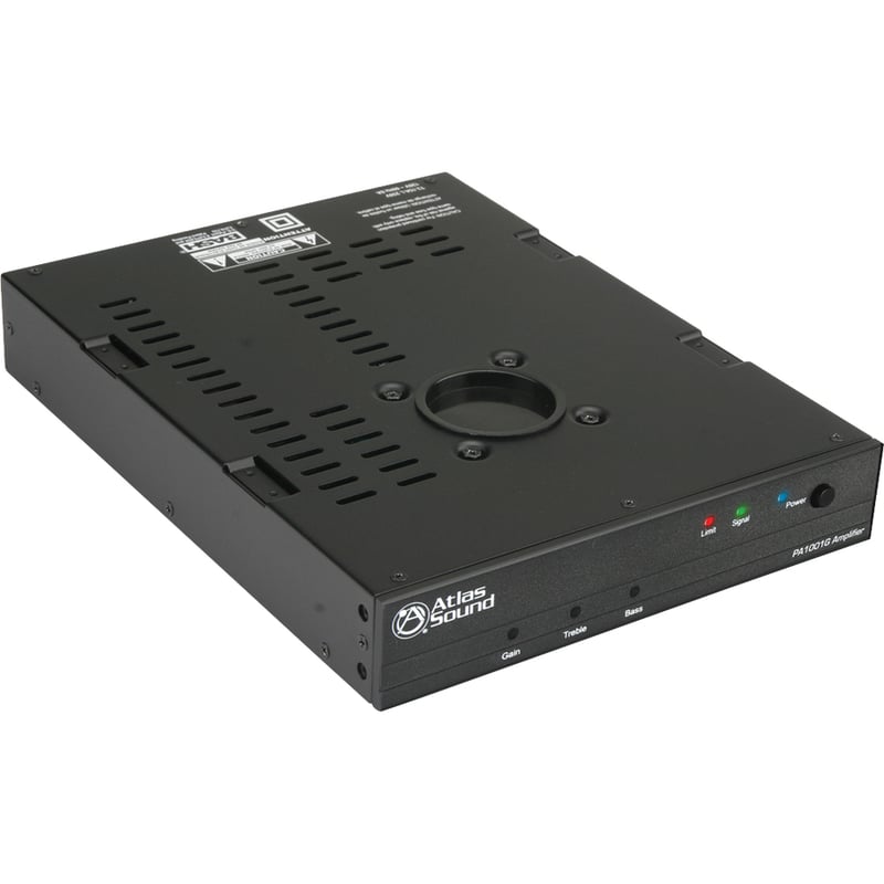 AtlasIED PA1001G Amplifier - 100 W RMS - 1 Channel - Black - Thumbnail 3