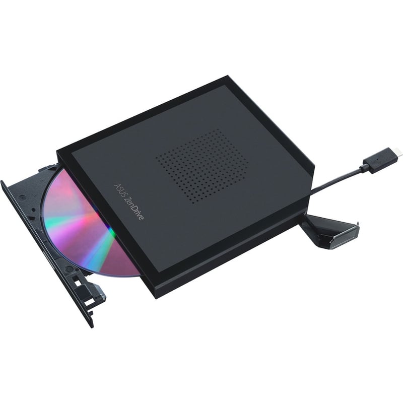 Asus ZenDrive V1M SDRW-08V1M-U DVD-Writer - External - Retail Pack - Black - Thumbnail 3