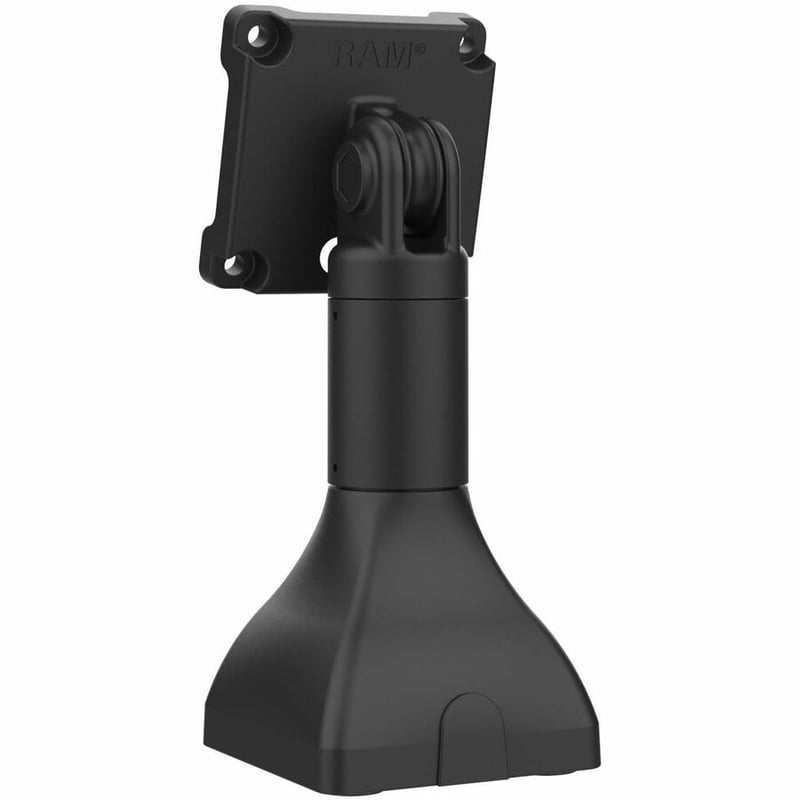 RAM PEDESTAL MOUNT WITH 75X75 VESA 7IN POLE WITH CABLE ROUTING - Thumbnail 5