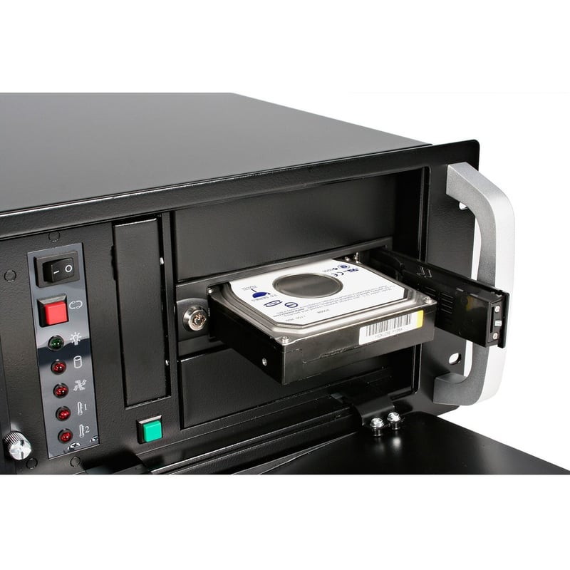 StarTech.com 5.25" Tray-Less SATA Hot-Swap Hard Drive Bay - Storage mobile rack - black - Thumbnail 5