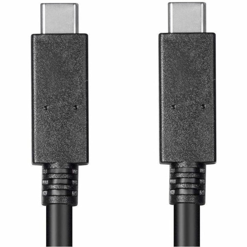 MONOPRICE ESSENTIALS USB TYPE C TO TYPE C 3.1 GEN 1 CABLE-5GBPS_ 3A_ 30AWG_ BLAC - Thumbnail 4