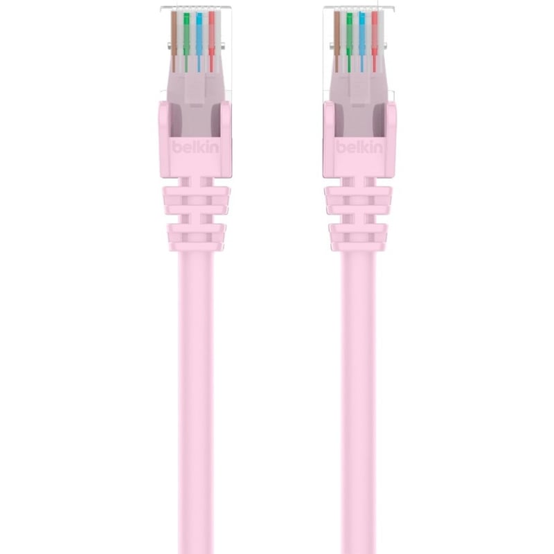 CBL,CAT6,UTP,RJ45M/M,02 ,PNK,SNGL - Thumbnail 2