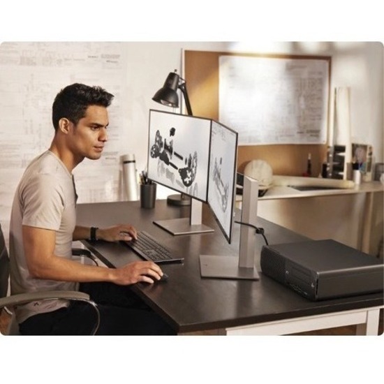 HP Z2 G5 Workstation - Intel Core i7 10th Gen i7-10700K - 32 GB - Small Form Factor - Black - Thumbnail 4