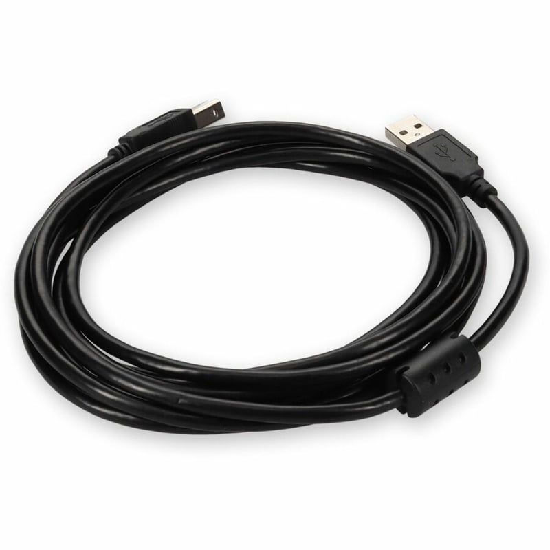 AddOn 3m USB 2.0 (A) Male to USB 2.0 (B) Male White Cable - Thumbnail 4