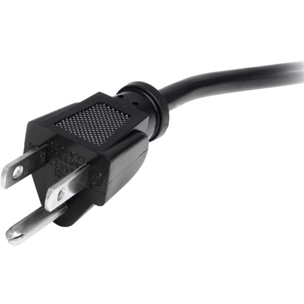 StarTech.com 10ft (3m) Computer Power Cord, NEMA 5-15P to C13, 10A 125V, 18AWG, 10 Pack, Replacement PC Power Cord, TV/Monitor Power Cable - Thumbnail 3