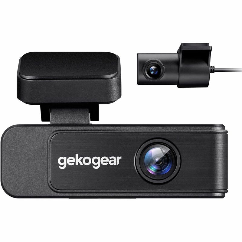 GekoGear Orbit 410 Dual Channel 4K Front and 1080P Rear Dash Cam