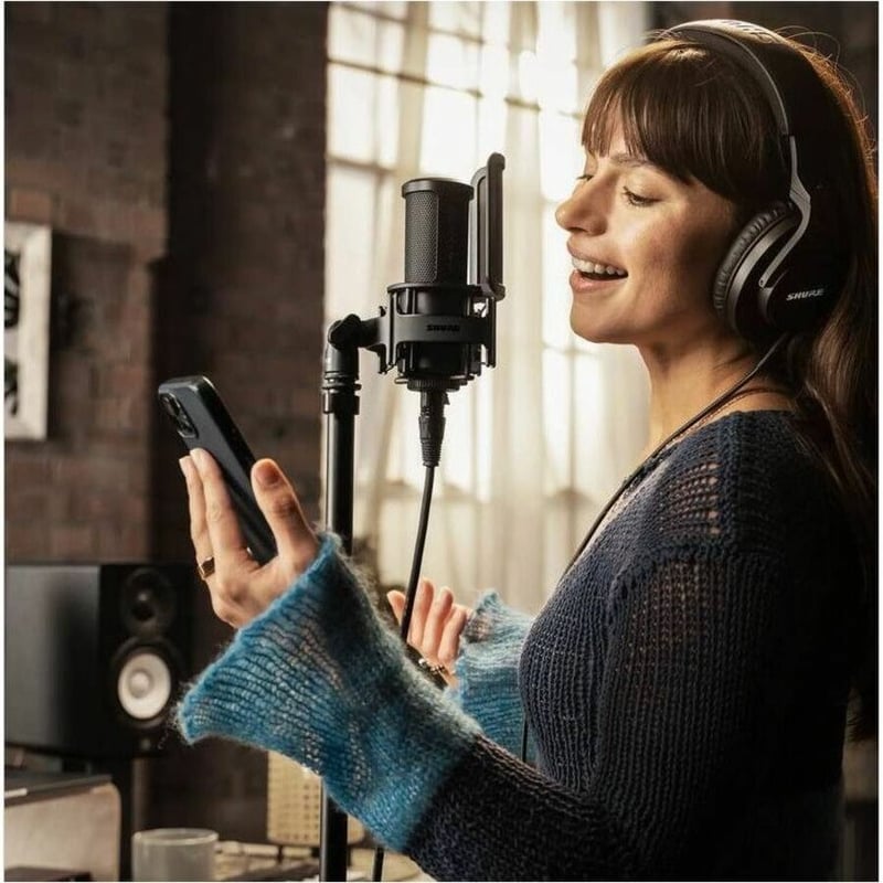 SHURE SM4 STUDIO MICROPHONE SM4-K XLR HOME STUDIO CONDENSER MIC - Thumbnail 4