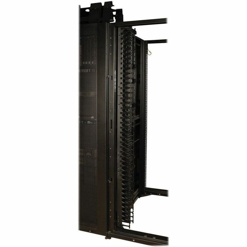 Tripp Lite by Eaton 45U SmartRack Wide Standard-Depth Rack Enclosure Cabinet with Doors and Side Panels 2 Pre-Installed Cable Managers - Thumbnail 4