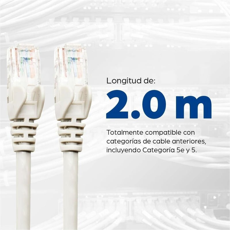 7 FT WHITE CAT6 SNAGLESS PATCH CABLE - Thumbnail 4