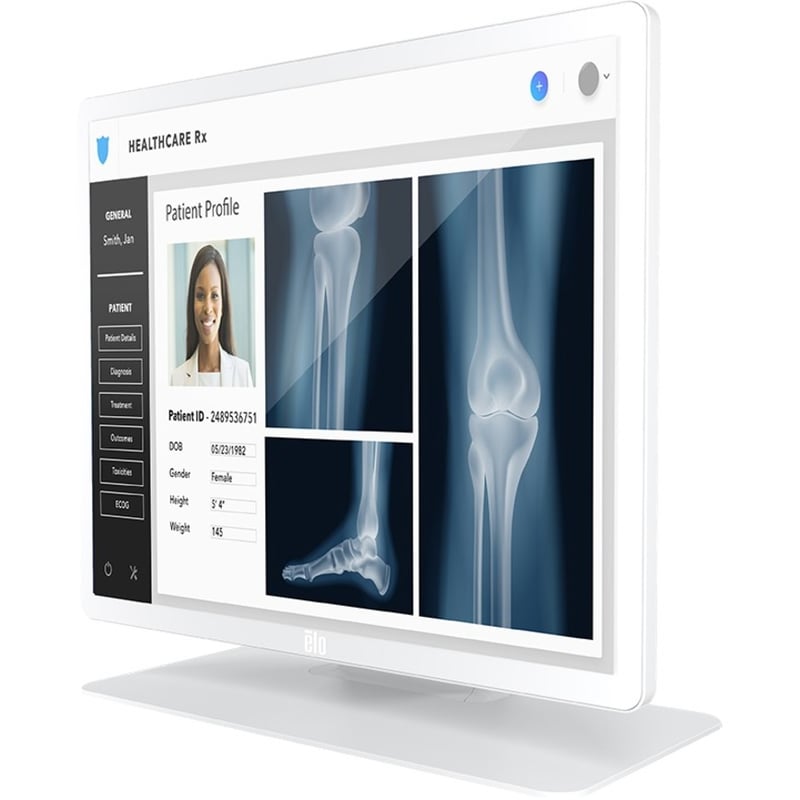 Elo 1903LM 19" Class LCD Touchscreen Monitor - 5:4 - 14 ms - Thumbnail 2