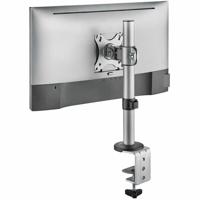 Rocstor ErgoReach Desk Mount for Monitor, Display - Aluminum Silver - Landscape/Portrait - Thumbnail 4