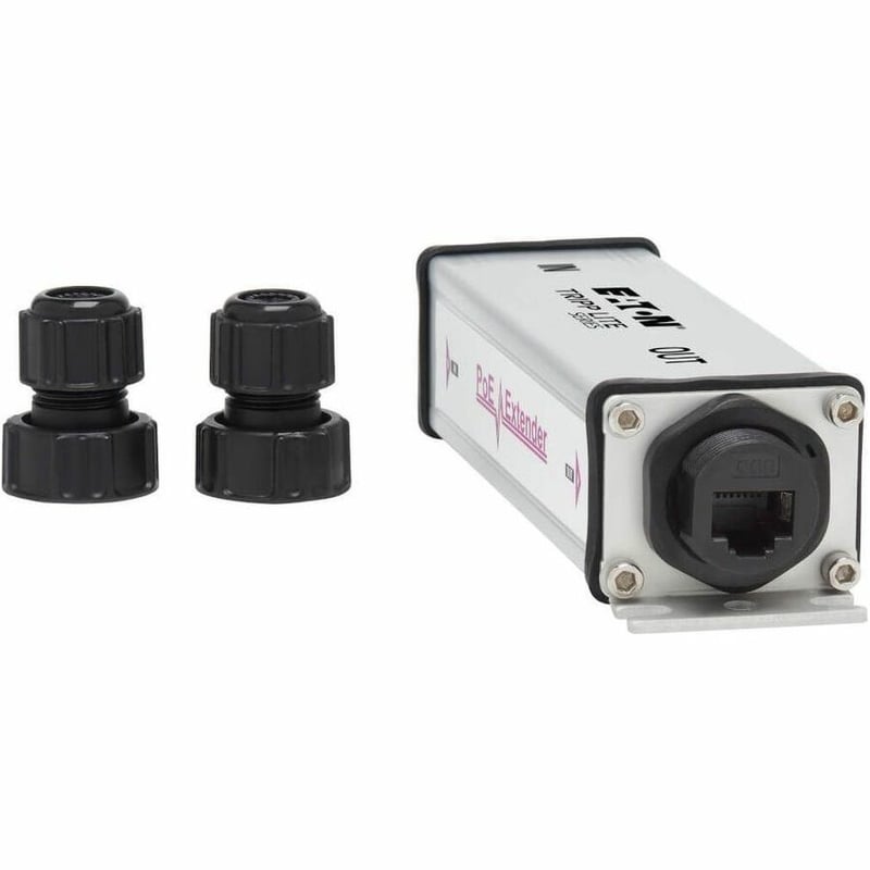 Tripp Lite by Eaton Gigabit Ethernet PoE/PoE+ Extender Water Resistant - Cat5e/6/6a IP65 IEEE 802.3at/af 30W 1 Port - Thumbnail 2
