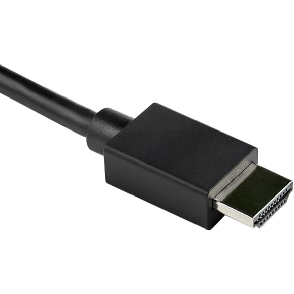 StarTech.com 2m VGA to HDMI Converter Cable with USB Audio Support - 1080p Analog to Digital Video Adapter Cable - Male VGA to Male HDMI - Thumbnail 3