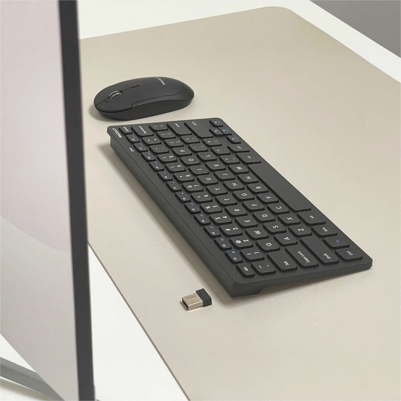 COMPACT RF KEYBOARD MOUSE WIRELESS FOR PC