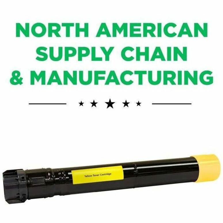 Clover Imaging Remanufactured Yellow Toner Cartridge for Xerox 006R01514 - Thumbnail 2