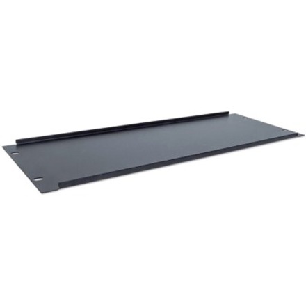 19" Blank Panel, 4U, Black - Thumbnail 2