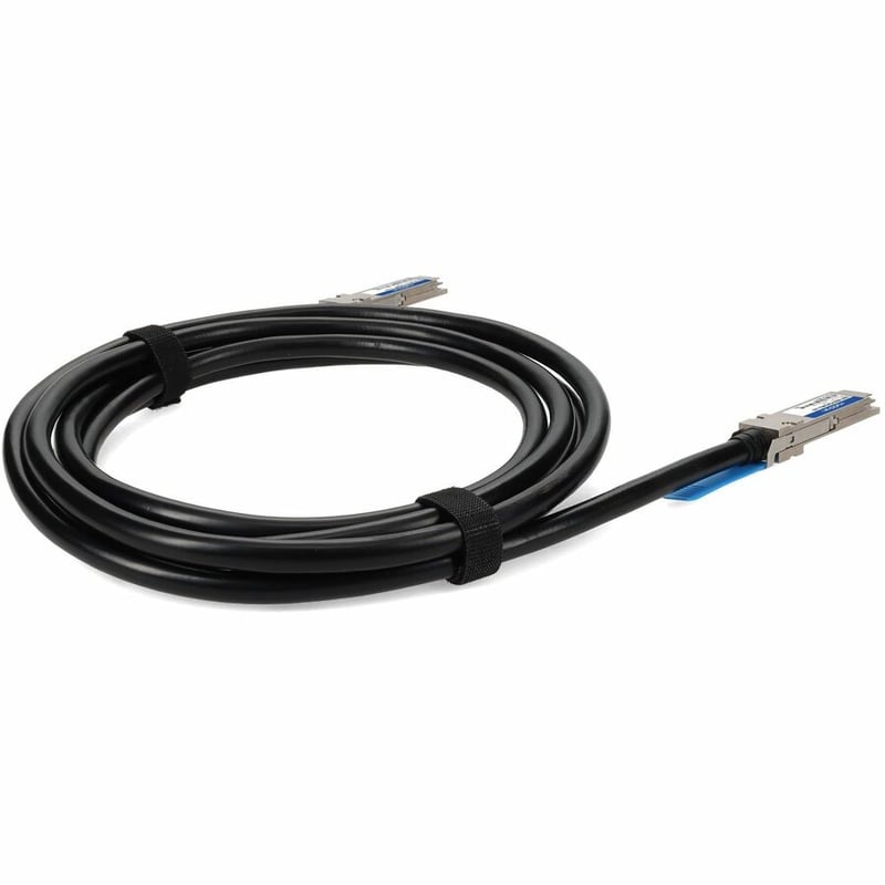 AddOn Juniper Networks® Compatible TAA 40GBase-CU QSFP+ to QSFP+ Direct Attach Cable (Passive Twinax, 3m, Infiniband FDR10, 28AWG, LSZH) - Thumbnail 5