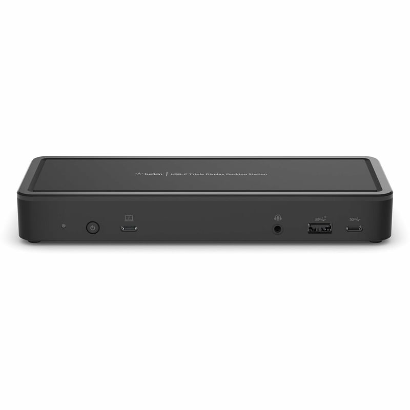 Belkin Universal USB-C Triple Display Laptop Docking Station - Chrome OS & Windows - 85W - Thumbnail 1