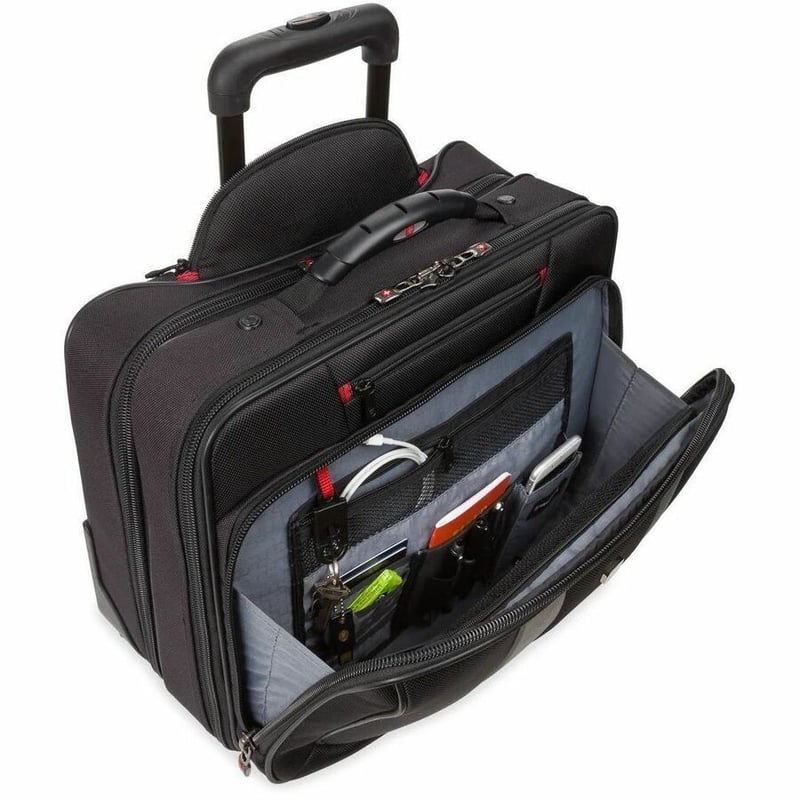 WENGER GRANADA PRO BUSINESS CASE ROLLER BLACK FITS UP TO 17IN - Thumbnail 2