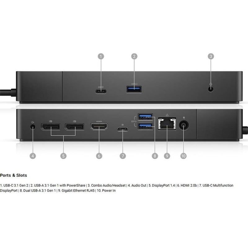 Dell Performance Dock - WD19DC - Thumbnail 2