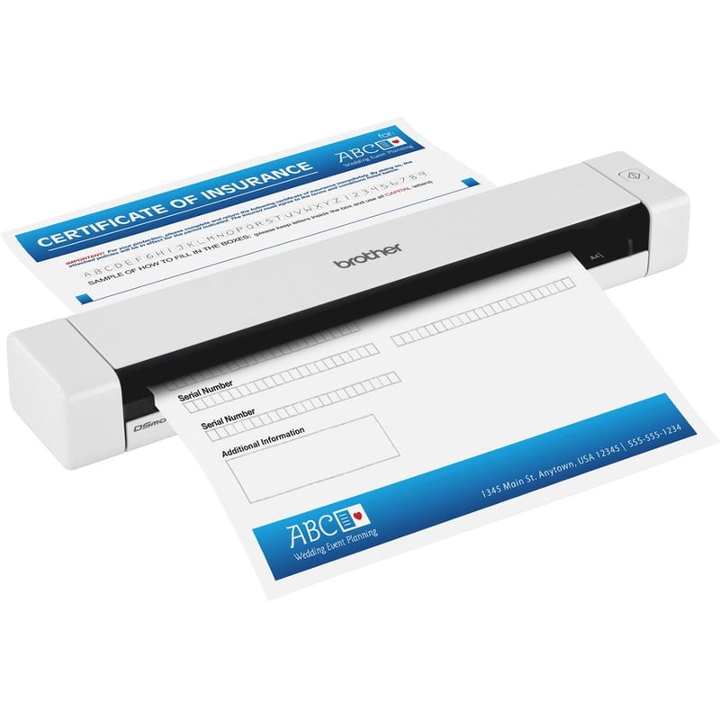 Brother DSMobile DS-620 Sheetfed Scanner - Refurbished - 600 dpi Optical - Thumbnail 3