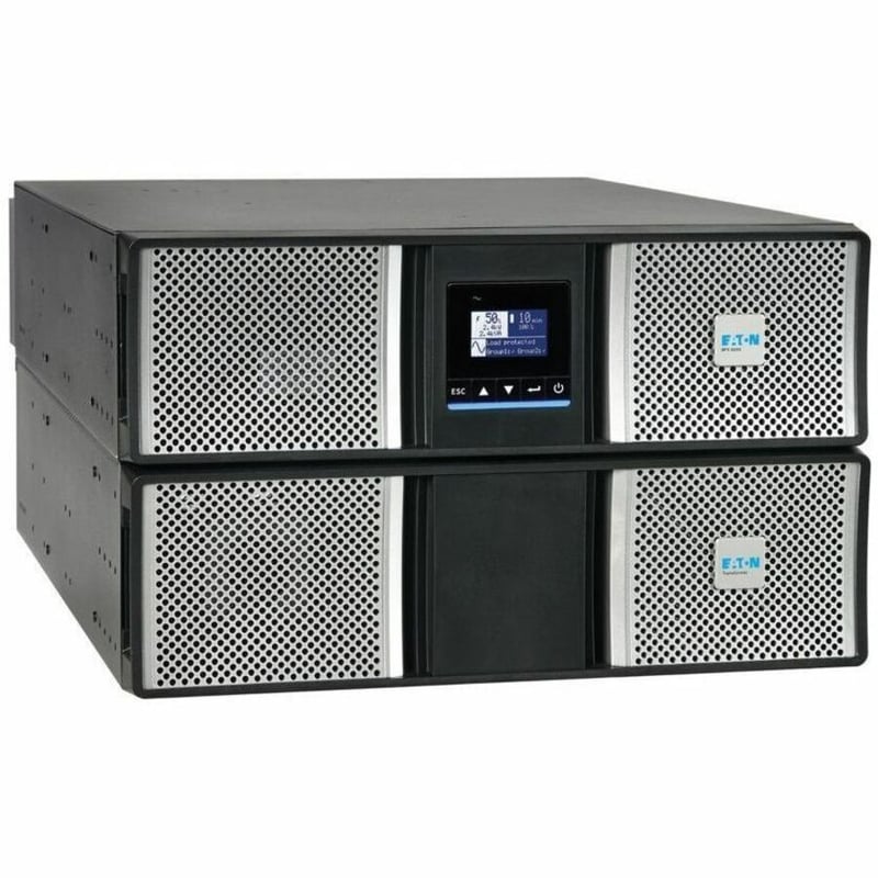 9PX 6KVA 5.4KW 208/120V ONLINE UPS L6-30P 6X 5-20R 1X L6-30R 6U - Thumbnail 1