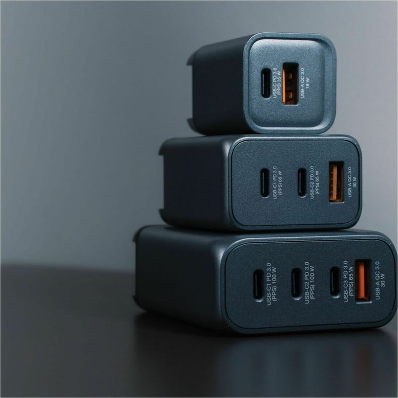 Verbatim 100W 4-Port GaN Wall Charger - Thumbnail 5