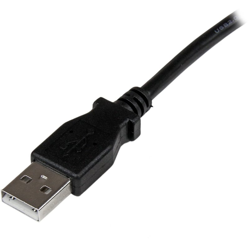 StarTech.com 2m USB 2.0 A to Right Angle B Cable - M/M - Thumbnail 2