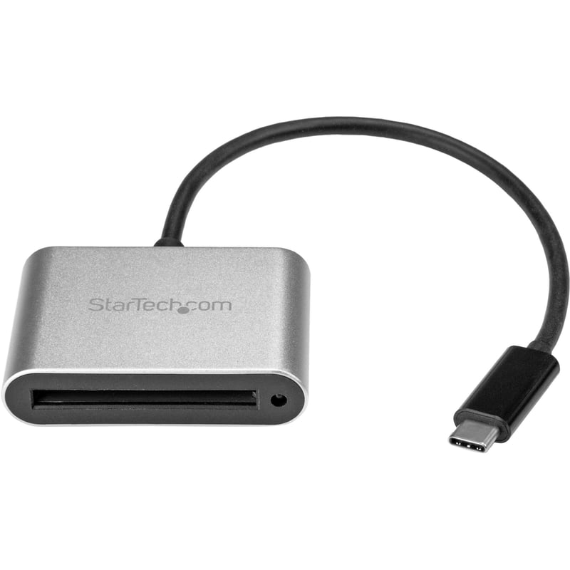 StarTech.com CFast Card Reader - USB-C - USB 3.0 - USB Powered - UASP - Memory Card Reader - Portable CFast 2.0 Reader / Writer - Thumbnail 1