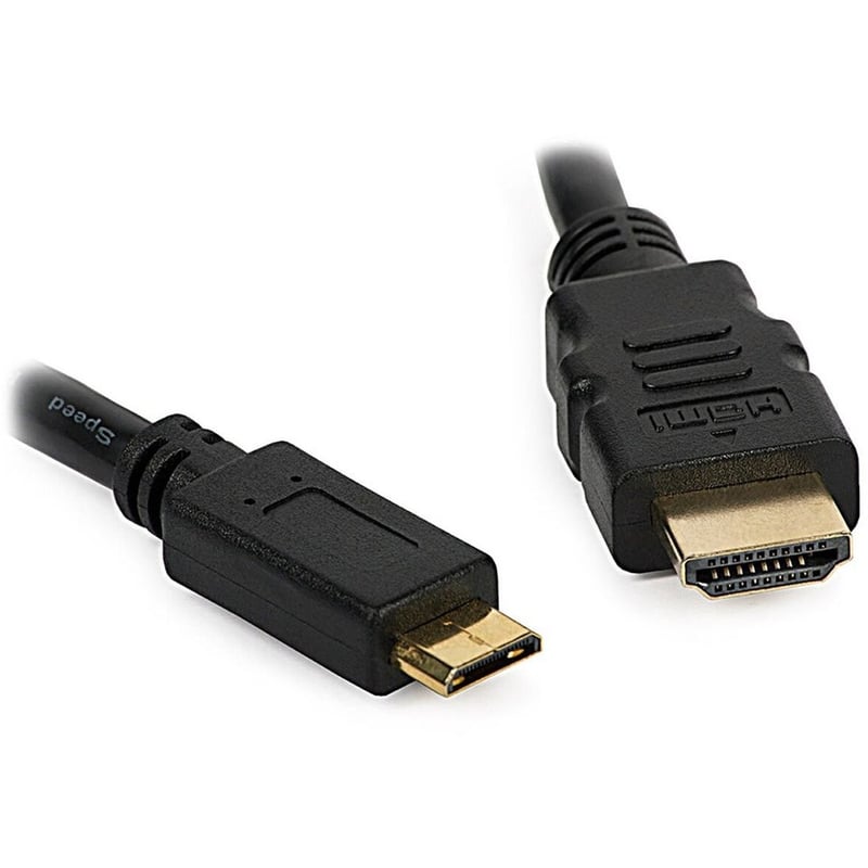 4XEM 3FT Mini HDMI To HDMI M/M Adapter Cable - Thumbnail 2