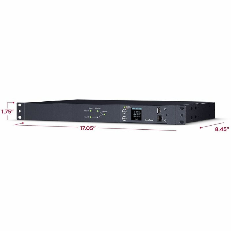 CyberPower Switched ATS PDU PDU24001 10-Outlets PDU - Thumbnail 3