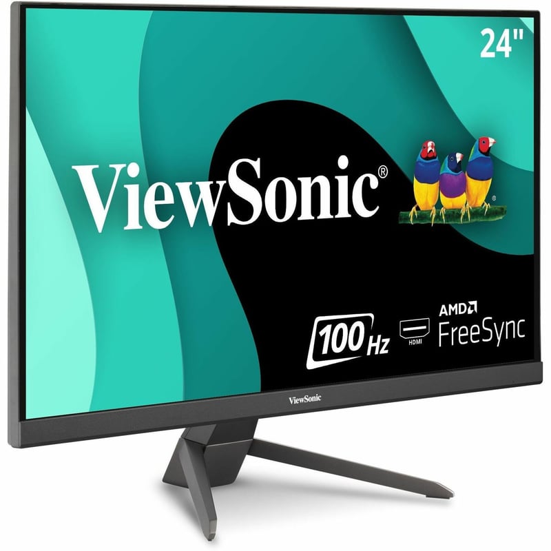 ViewSonic VX2267-MHD 22 Inch 1080p Gaming Monitor with 75Hz, 1ms, Ultra-Thin Bezels, FreeSync, Eye Care, HDMI, VGA, and DP - Thumbnail 1