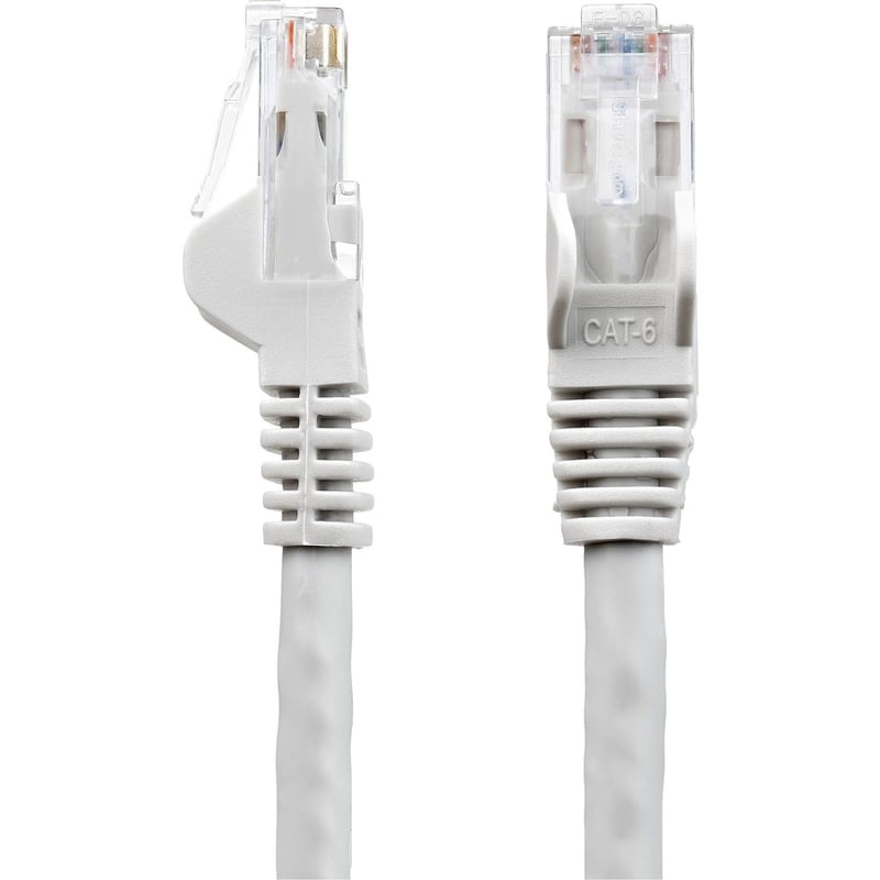 StarTech.com 1ft CAT6 Ethernet Cable - Gray Snagless Gigabit - 100W PoE UTP 650MHz Category 6 Patch Cord UL Certified Wiring/TIA - Thumbnail 3