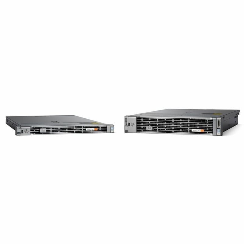 Cisco HyperFlex HX220c M4 1U Rack Server - 2 x Intel Xeon E5-2630 v4 2.20 GHz - 256 GB RAM - 12Gb/s SAS Controller - Thumbnail 2