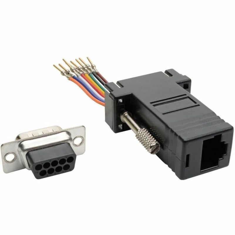 Tripp Lite by Eaton DB9 to RJ45 Modular Serial Adapter (M/F) RS-232 RS-422 RS-485 - Thumbnail 2