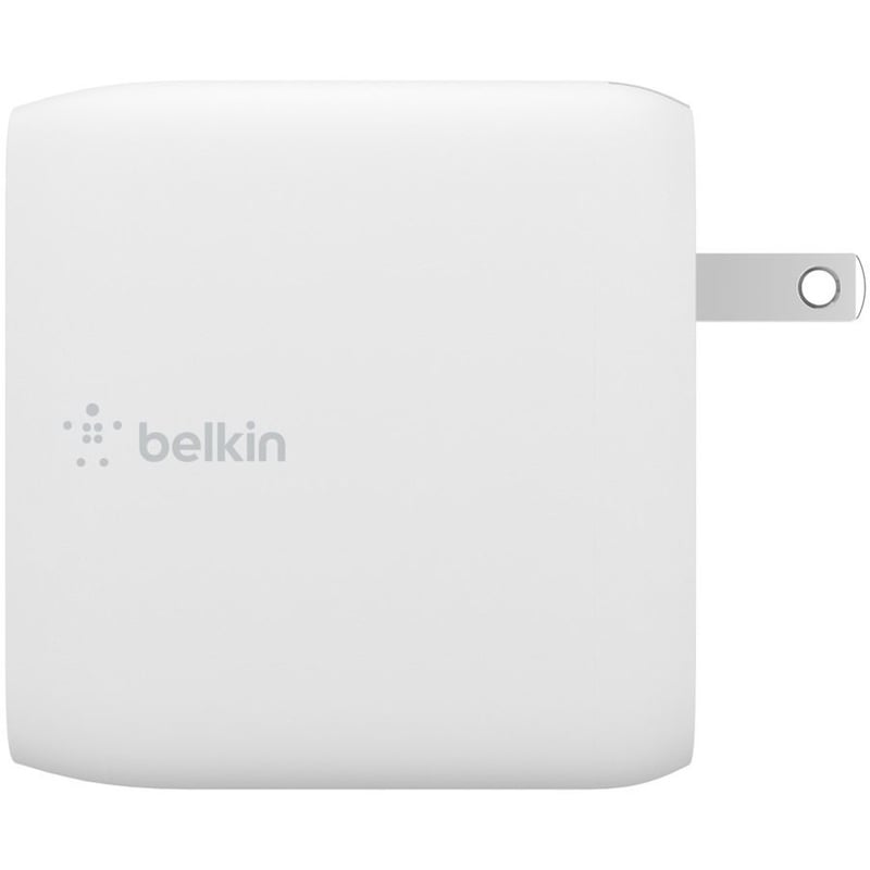 Belkin BoostCharge Dual USB-C GaN Wall Charger 68W and USB-C Cable Laptop Chromebook Charging - Power Adapter - Thumbnail 4