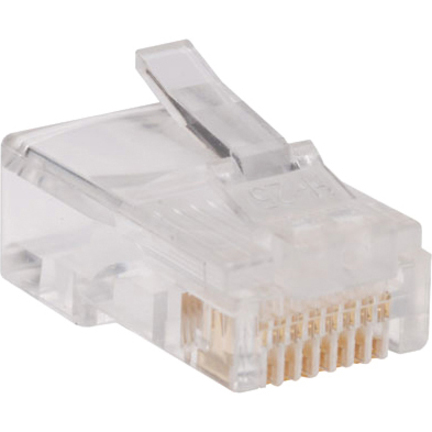 Tripp Lite by Eaton RJ45 Plugs for Round Solid / Stranded Conductor 4-pair Cat5e Cable 100-Pack - Thumbnail 5
