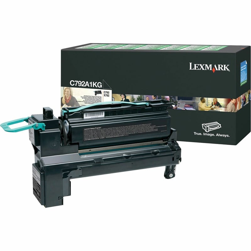 Lexmark C792A1KG Toner Cartridge - Thumbnail 1