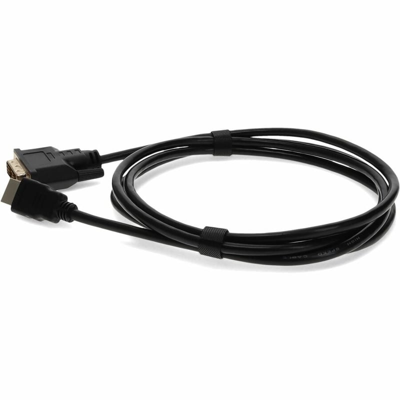6ft HDMI 1.3 Male to DVI-D Single Link (18+1 pin) Female Black Cable For Resolution Up to 1920x1200 (WUXGA) - Thumbnail 2