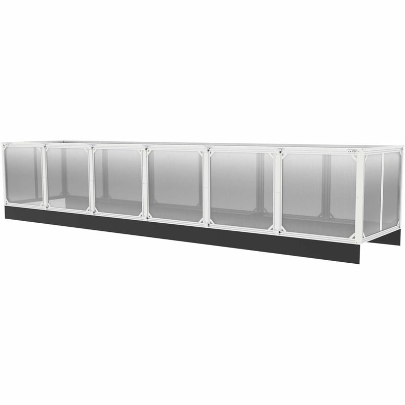 RAPIDPOD AISLE CONTAINMENT SYST EM KIT - 48INH X 60INW X 288INL (24