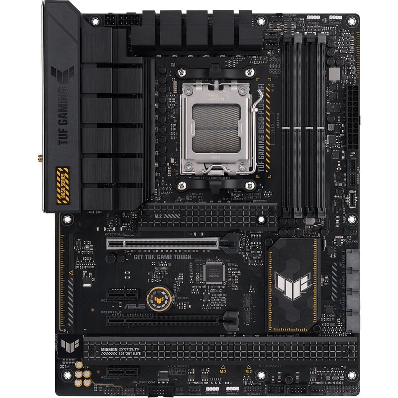 TUF GAMING B650-PLUS WIFI Gaming Desktop Motherboard - AMD B650 Chipset - Socket AM5 - ATX - Thumbnail 2
