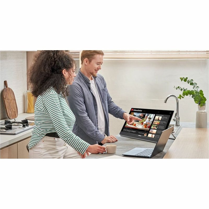 ASUS ZENSCREEN 22 1080P PORTABLE MONITOR FULL HD IPS 100HZ - Thumbnail 3